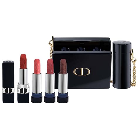 coffret rouge à levre dior|Dior rouge a lips.